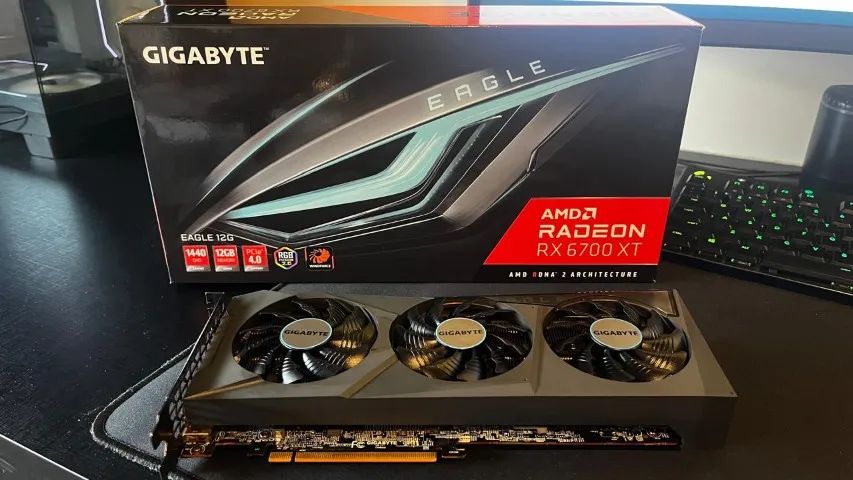 Placa de Vídeo RX 6700 XT Gigabyte Eagle 12GB GDDR6 - Foto 4