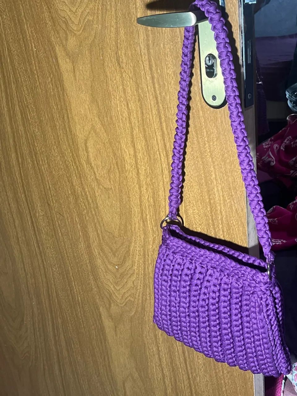Bolsa  crochê  - Foto 4