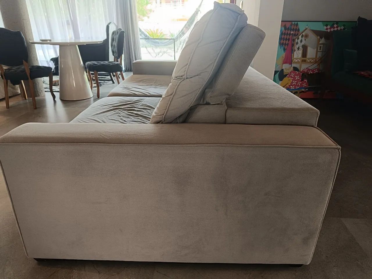 Sofá Retrátil 4 lug - Foto 5