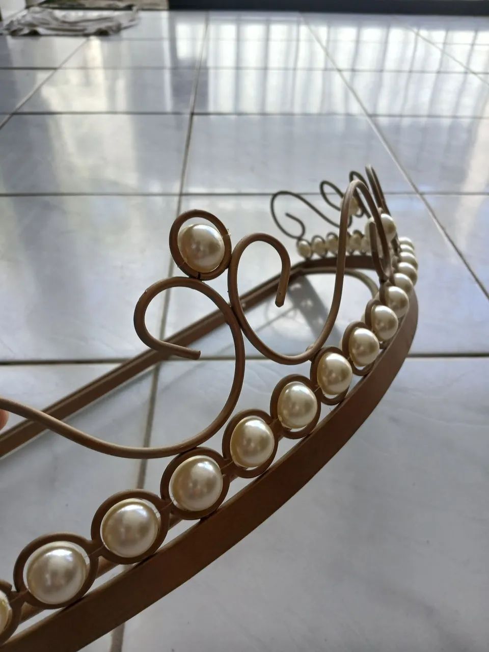 Dorcel dourado com pérolas  - Foto 2