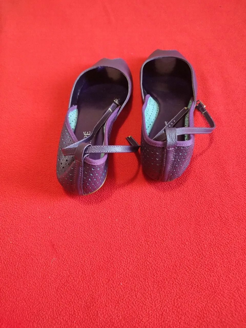 Sapato feminino roxo 38 - Foto 3