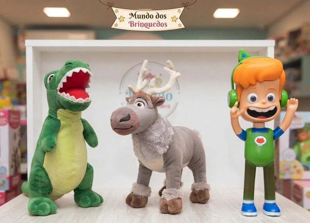 Bonecos de pelúcia