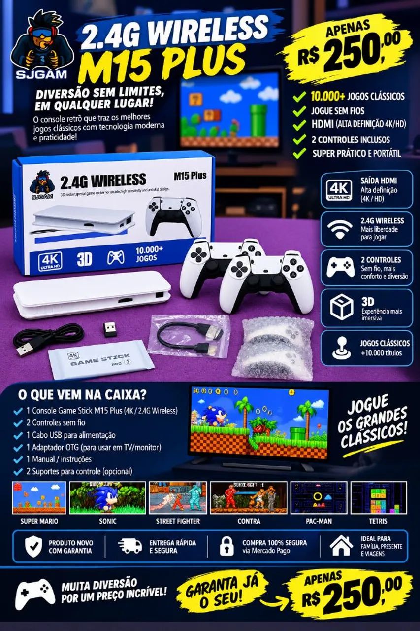 Vídeo game Wireless  - Foto 2