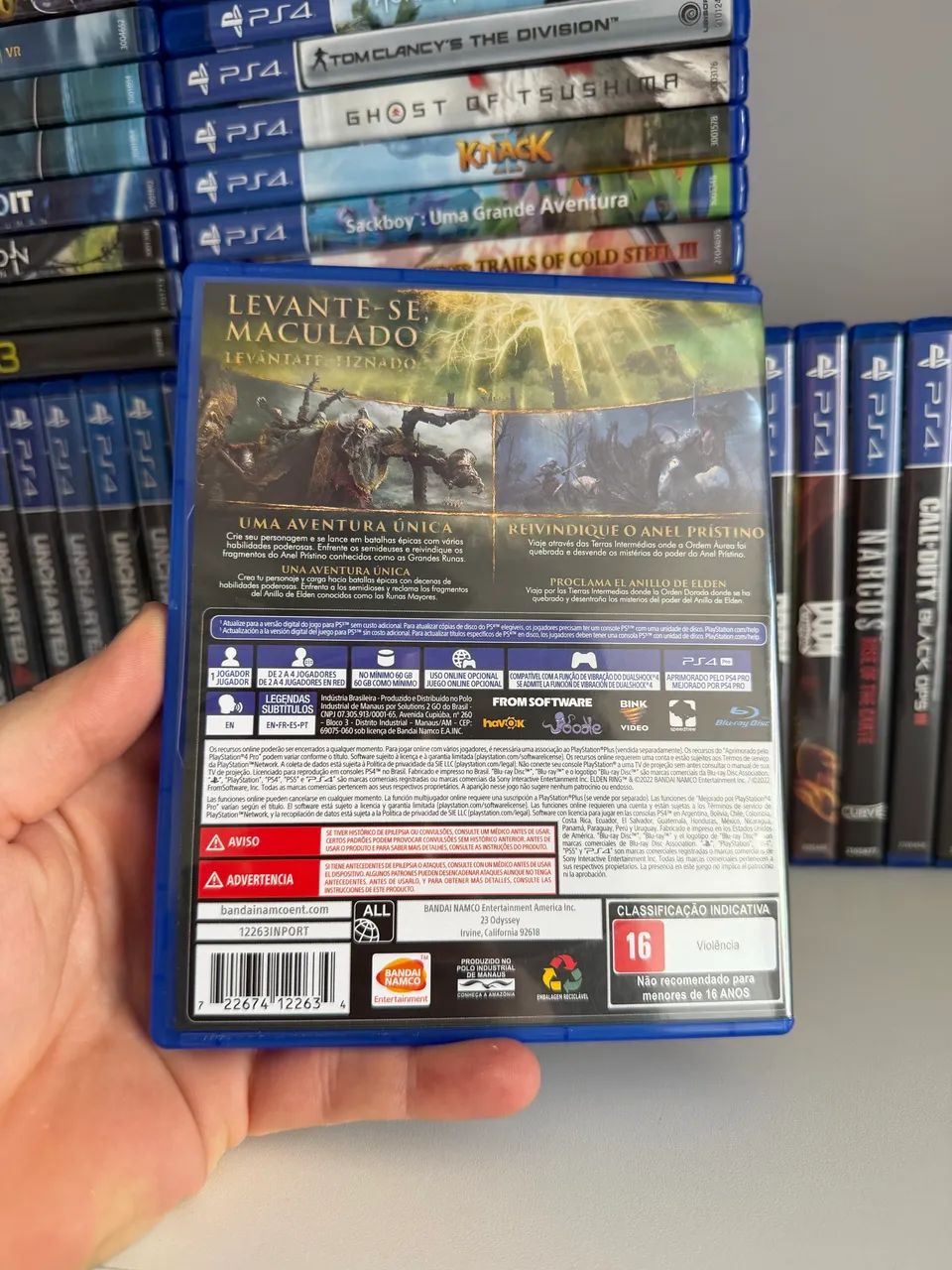 Vendo Elden Ring Ps4 - Semi novo  - Foto 2