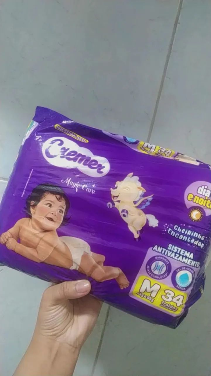 Fraldas Descartáveis - Foto 3