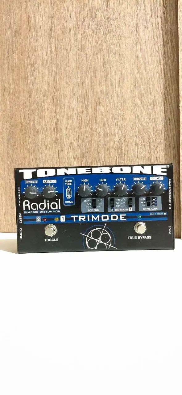 Pedal valvulado Trimode tribone! Zero!