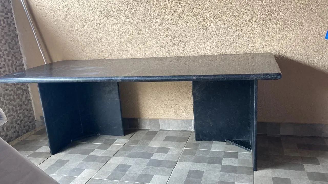 Mesa de mármore preta  - Foto 2