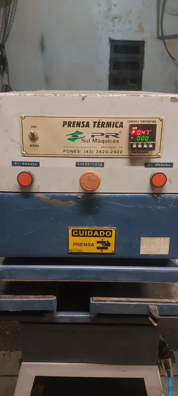 PRENSA TÉRMICA COM DOIS BERÇOS - Foto 3