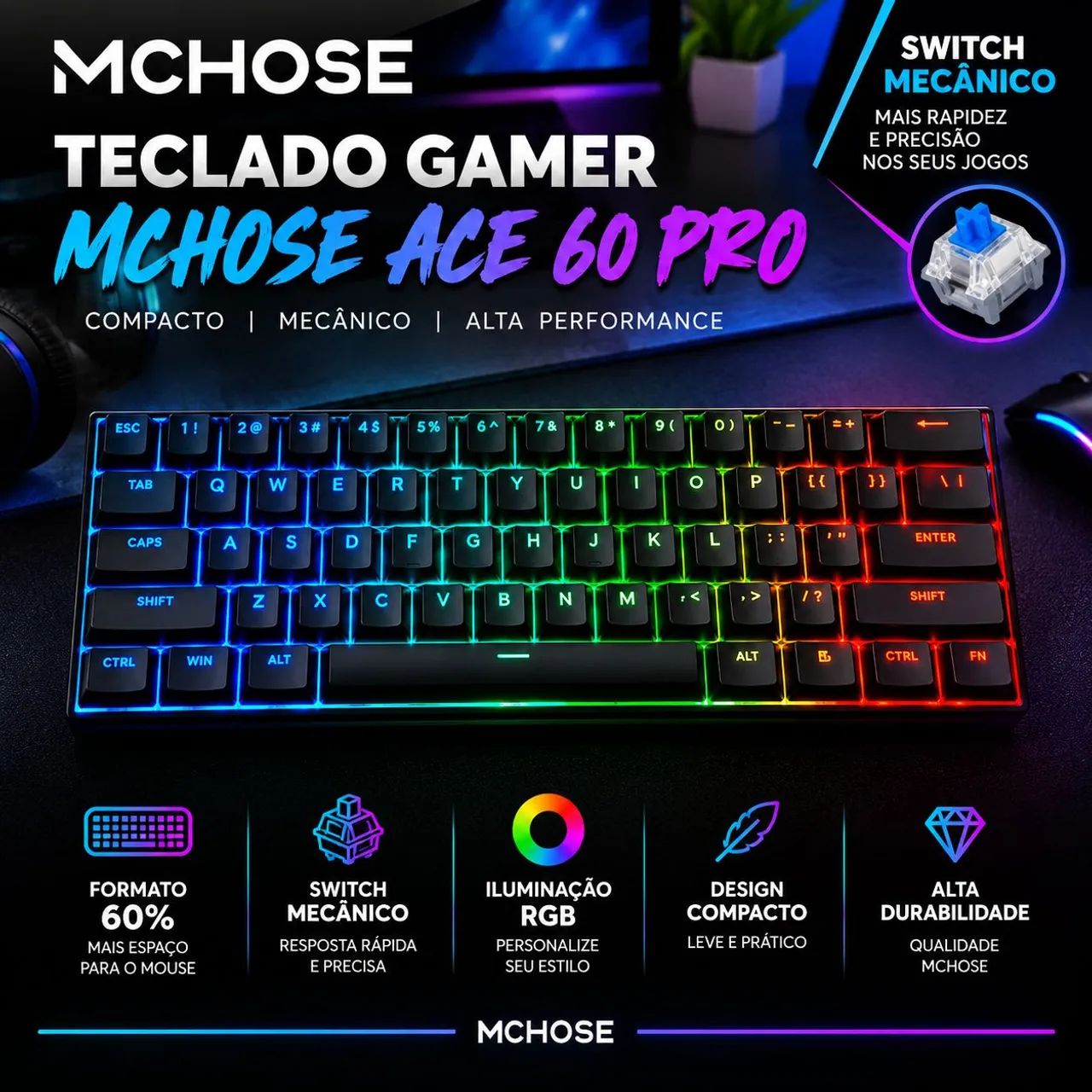 Teclado gamer - Foto 3