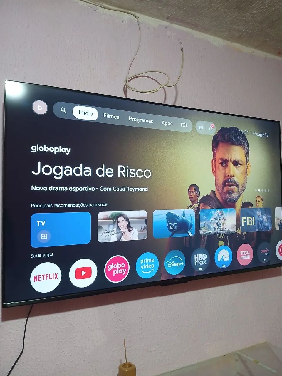 Smart TV 50 polegadas TCL QLED 4K - Foto 3