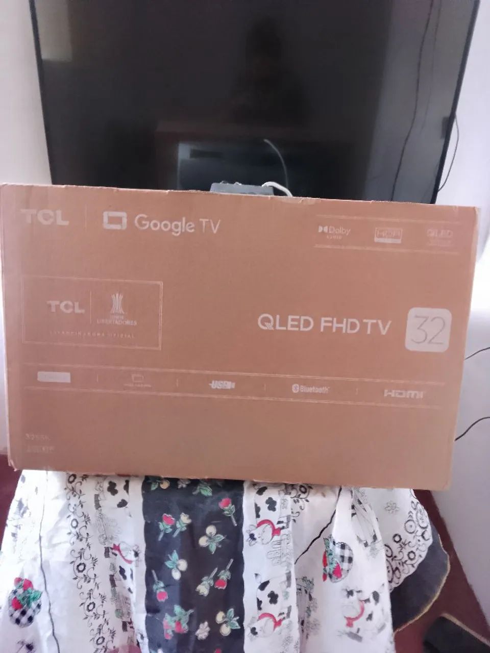 Tv smart 32 polegadas zerada