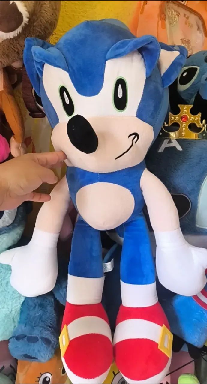 Pelúcia Sonic 55cm - Foto 3