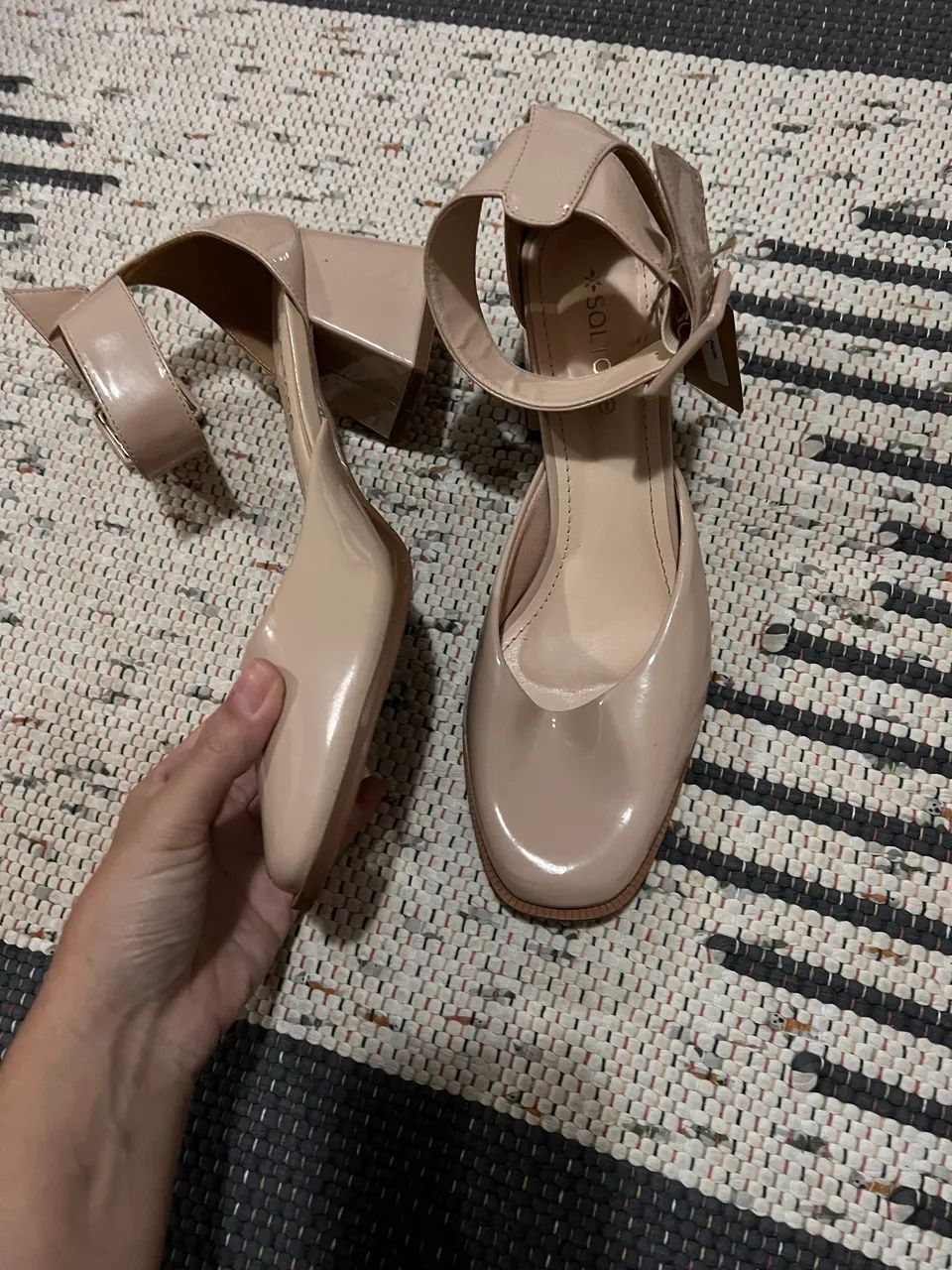 Sapato Nude de boneca  - Foto 3
