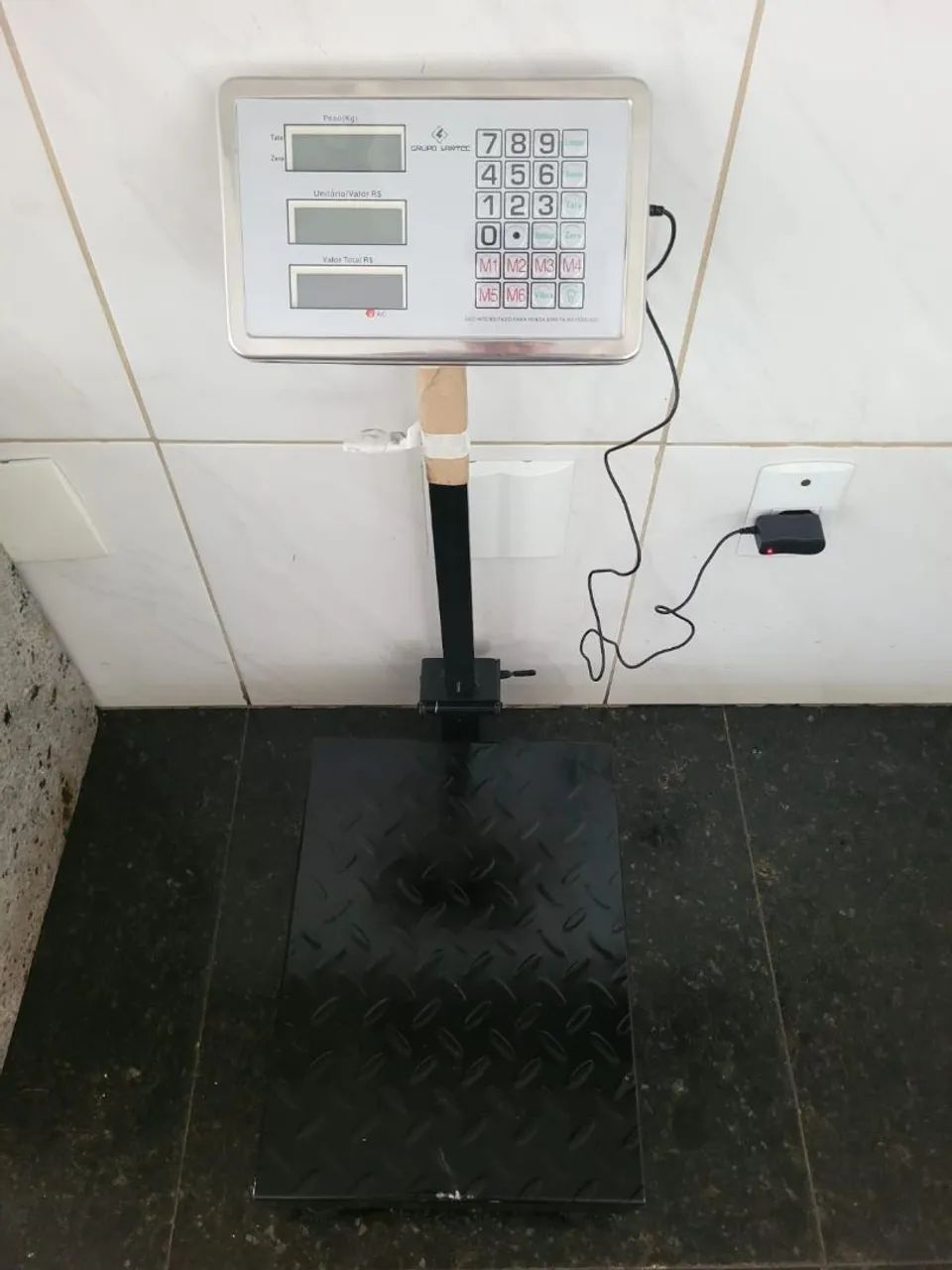 BALANÇA DIGITAL 40KG 150KG 400KG 500KG NOVA na CAIXA GARANTIA SERVIÇO DE ENTREGA  - Foto 3