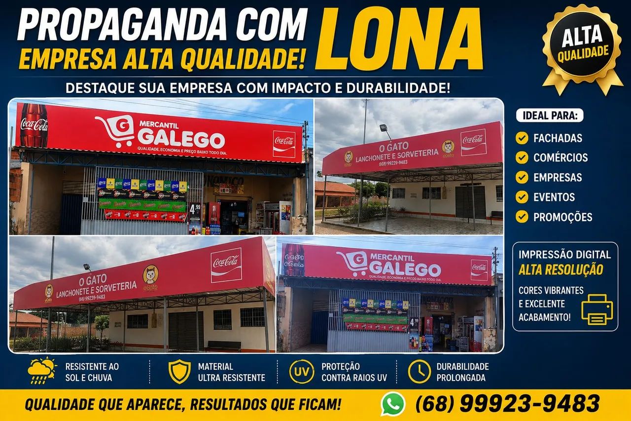 Promoção de fachada 