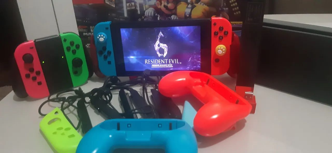 Vendo Nintendo switch desbloqueado  - Foto 2