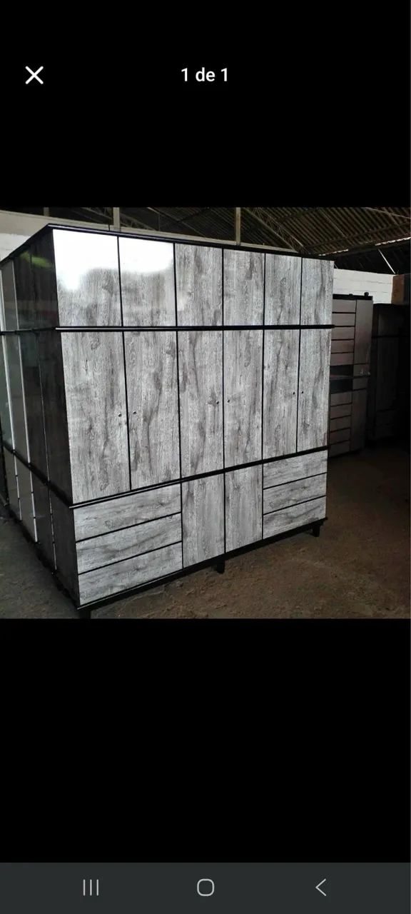 Guarda roupa 6 portas 