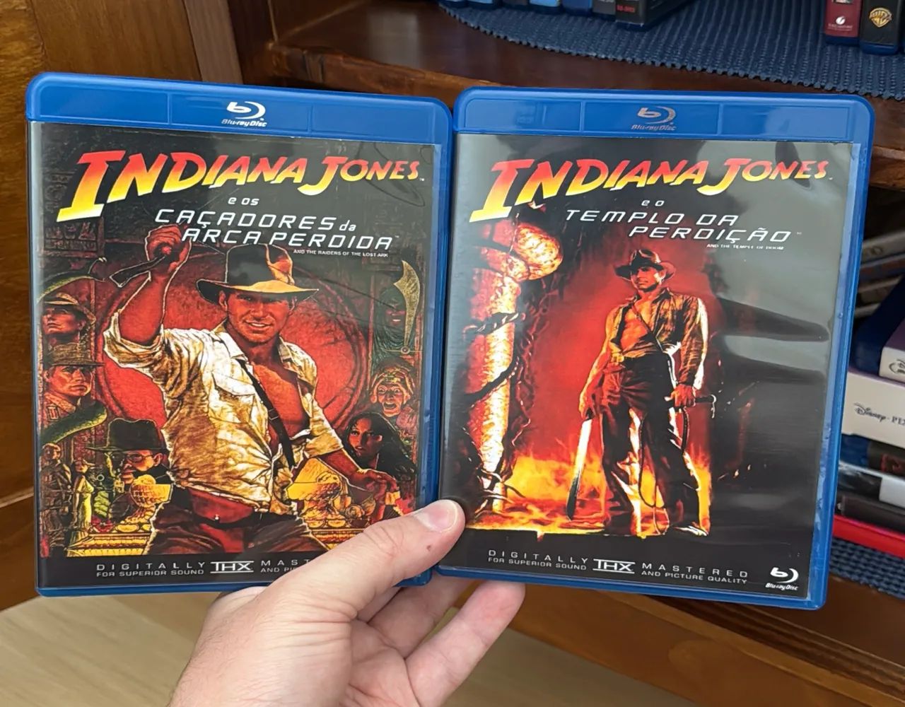 Blu Ray Indiana Jones 1 e 2