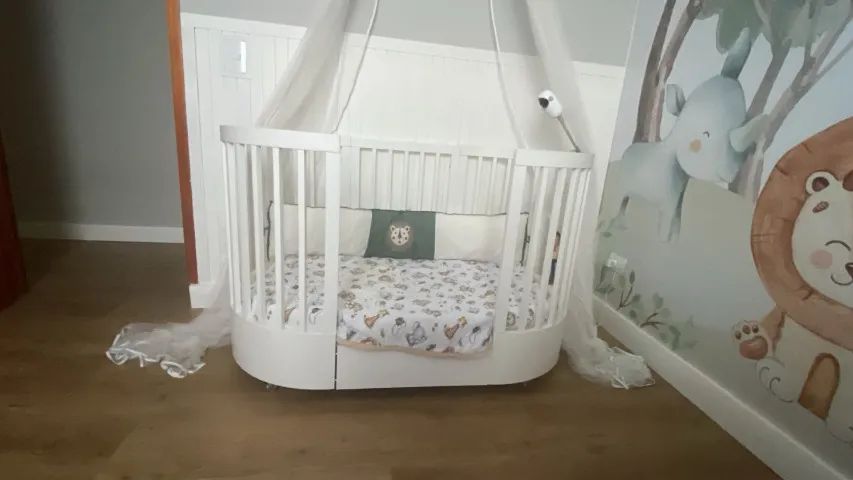 Berço evolutivo - Mini berço, berço e mini cama