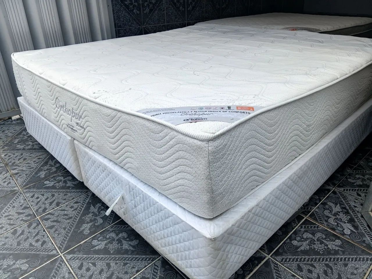 Cama king Luxo ortobom 