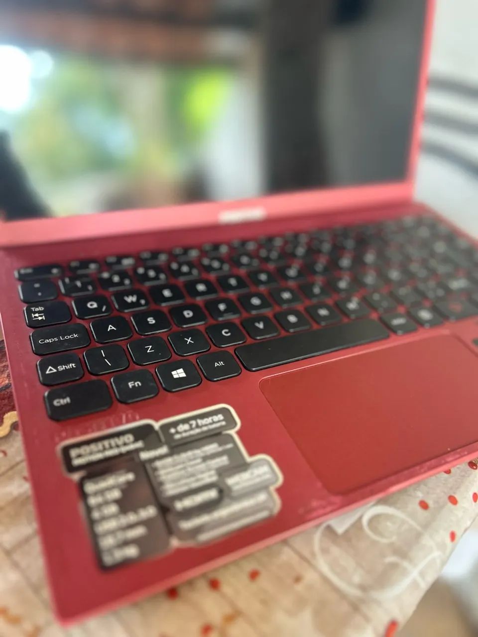 Notebook positivo vermelho 64gb - Foto 2