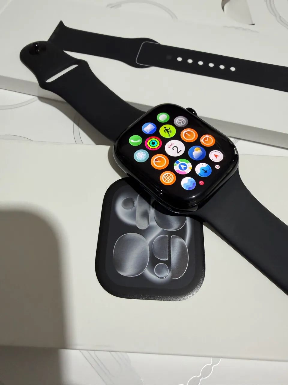Apple Watch séries 11 46mm com apenas um mês de uso  - Foto 4
