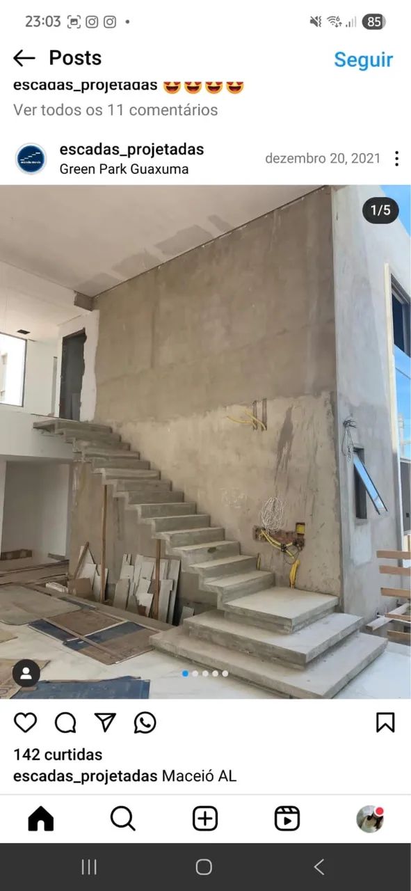 Escadas projetadas Alagoas  - Foto 4
