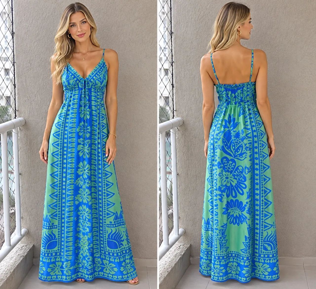 Vestido longo FARM
