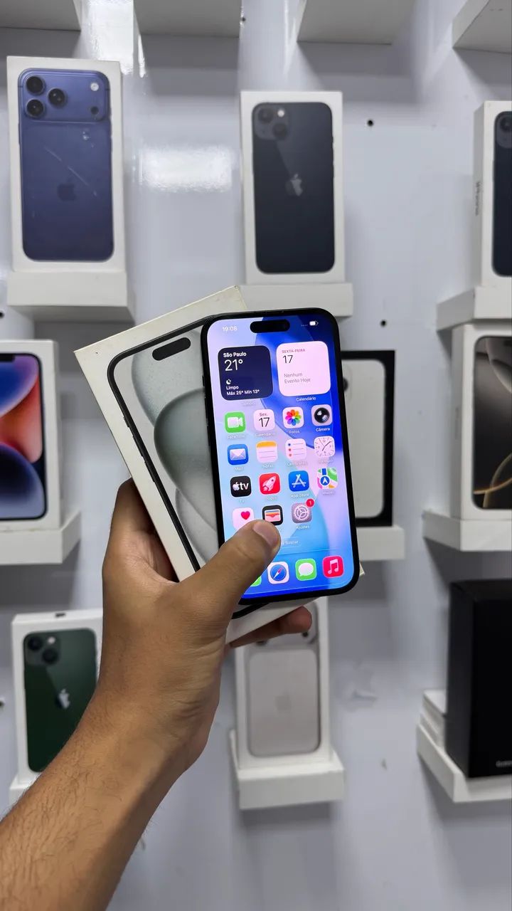 IPHONE 15 128 GIGAS TELA NOVA  - Foto 2