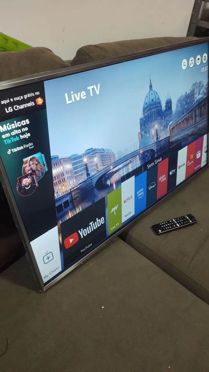 Smart tv 43 polegadas 4k - Foto 4