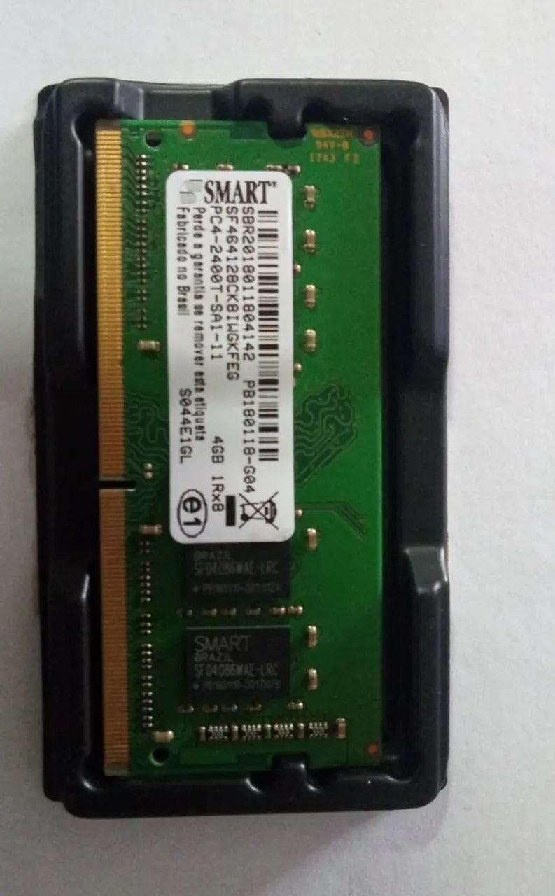 Memória Para Notebook DDR4 4GB 2400Mhz Adata/Samart - Foto 3