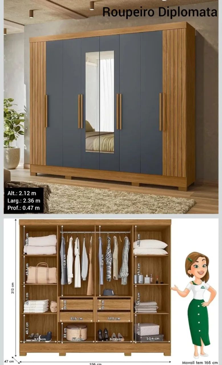 Guarda roupa  - Foto 2
