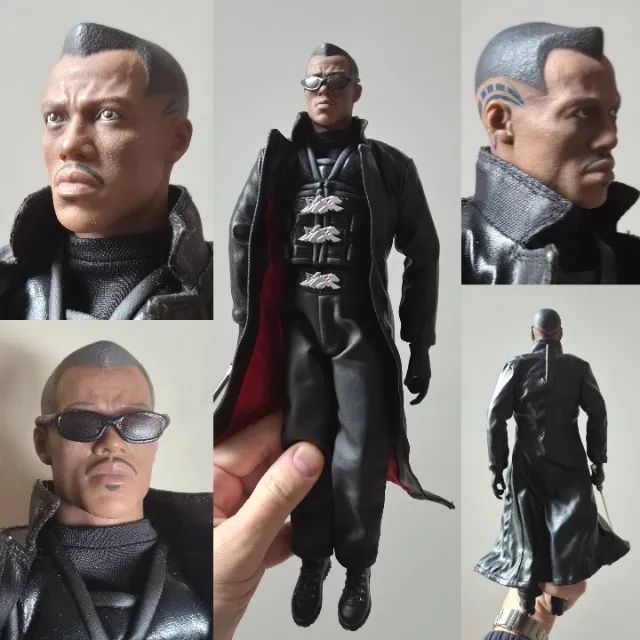 Blade tipo hot toys loose mas completo marvel avengers Deadpool 