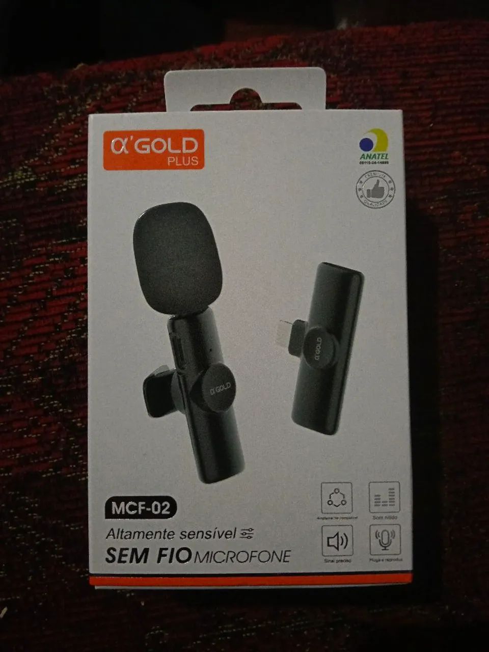 Microfone Lapela para iPhone