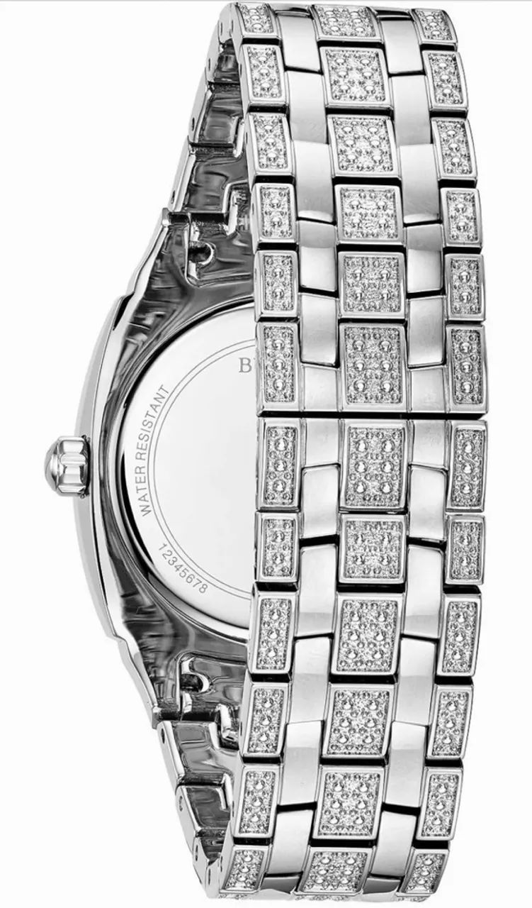 Relogio Bulova Crystal Phantom 3 Com Caixa Acolchoad - Foto 3