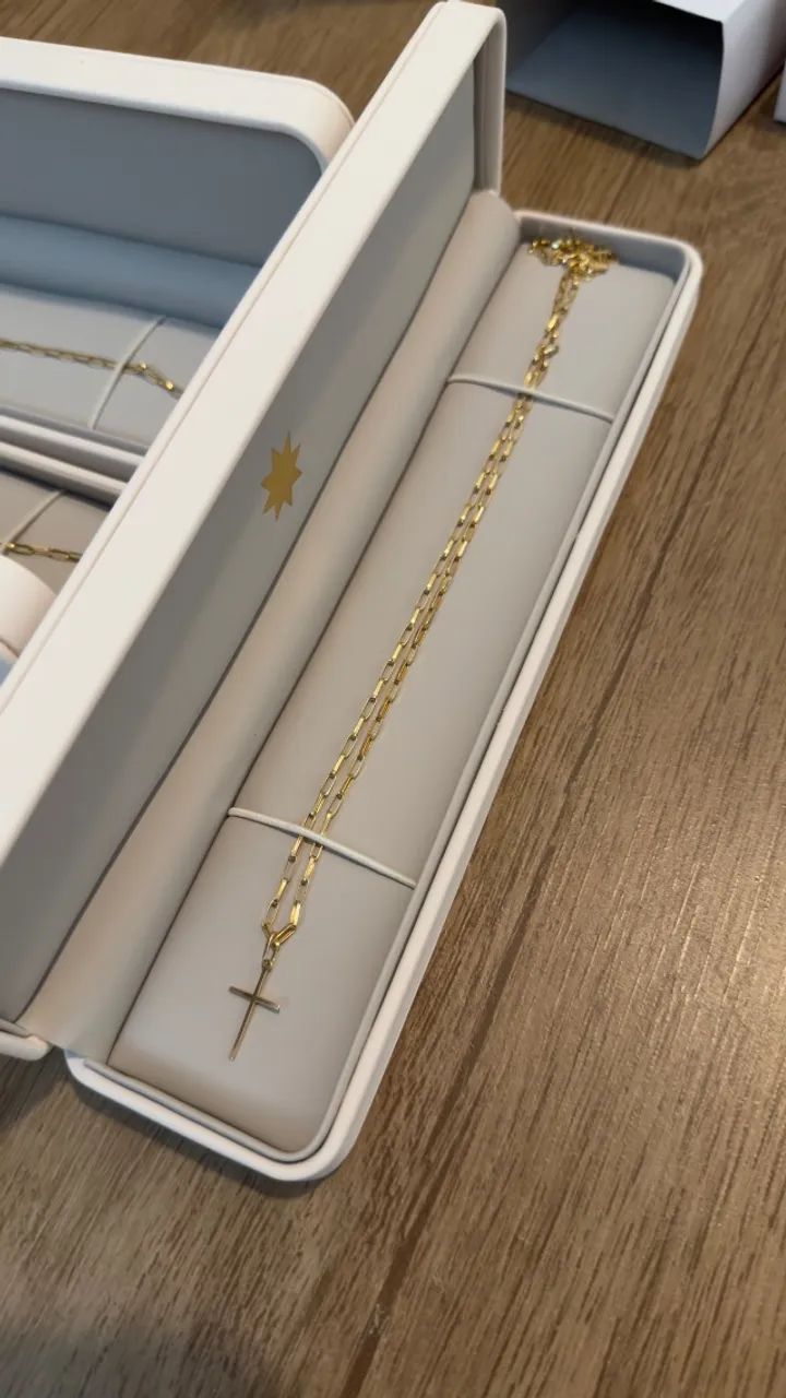 Corrente de ouro 18k Cartier gold finger 