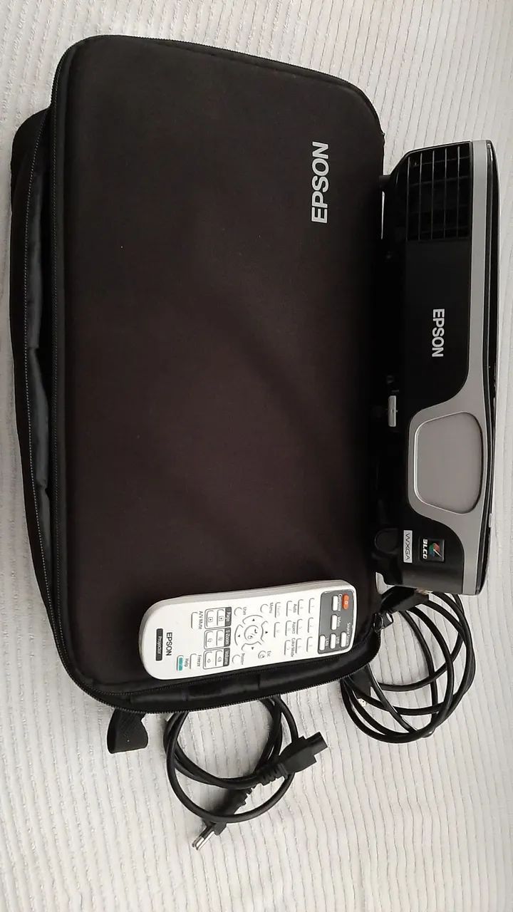 Projetor epson EX 7210 lampada nova - Foto 2