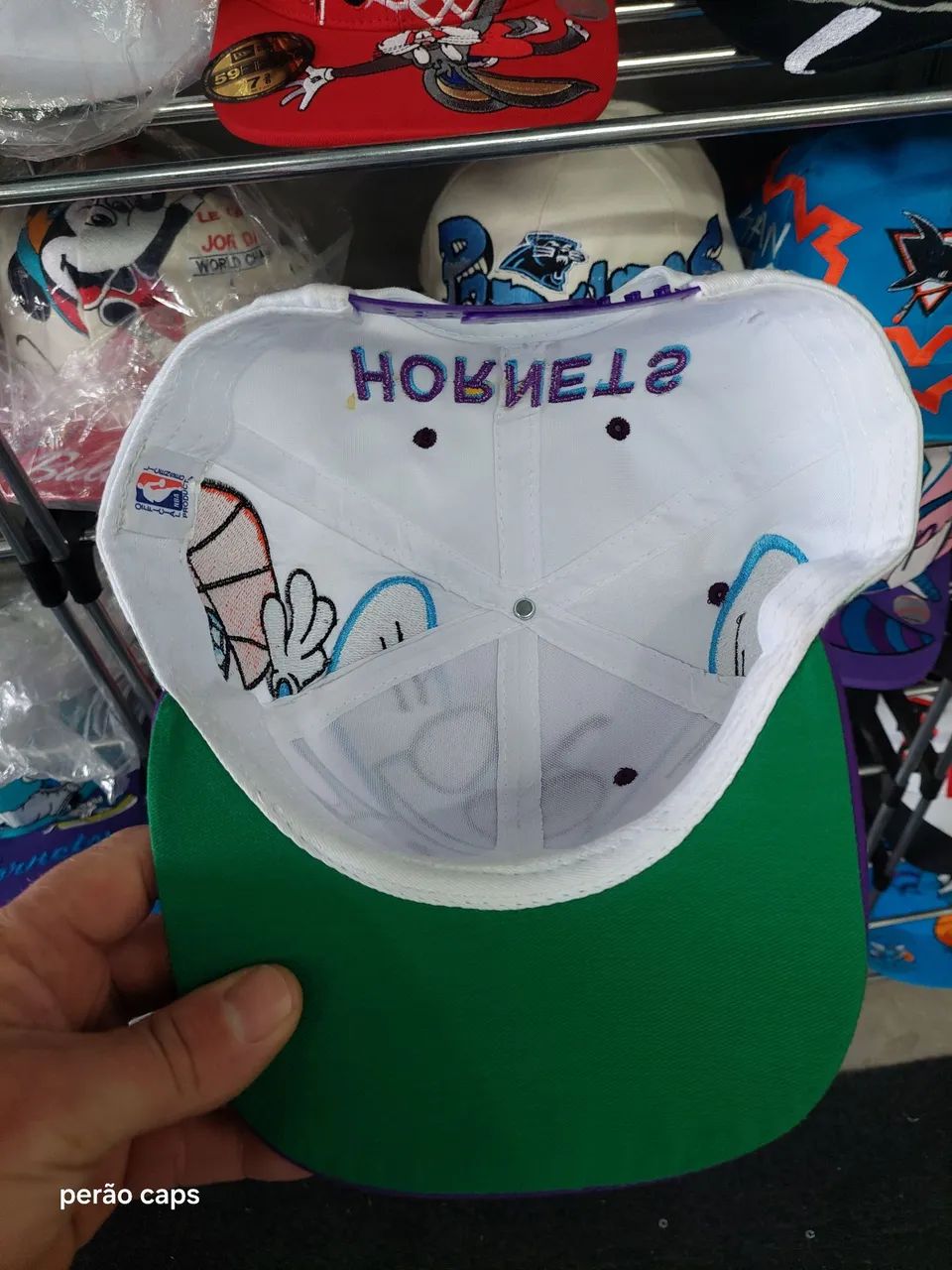 Boné Charlotte Hornets big logo  - Foto 5