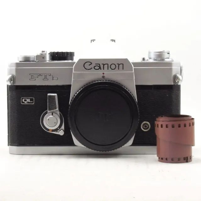 Câmera Analógica Canon FTb QL 35mm Vintage Relíquia Fotográfica