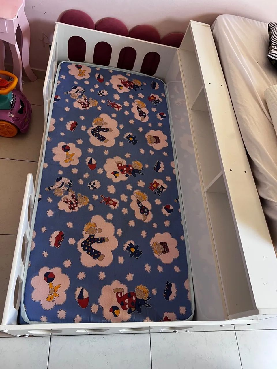 Cama infantil + colchão  - Foto 2