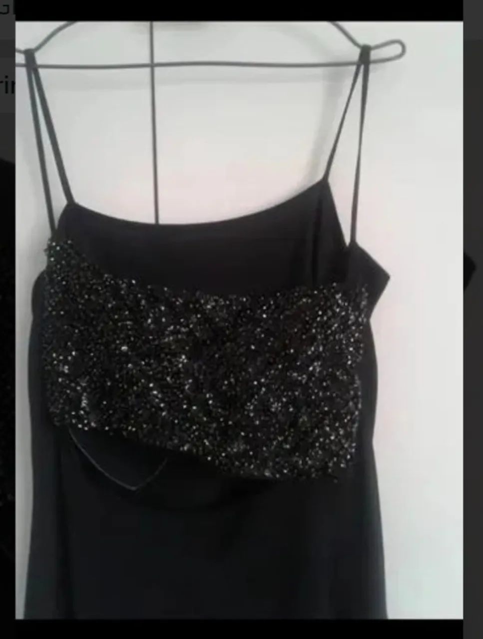 Vestido de festa preto