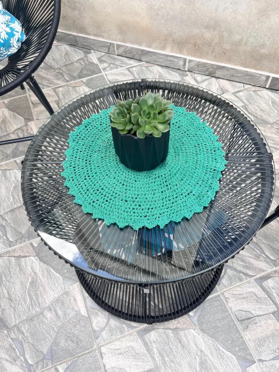 Poltronas e mesa de centro para o jardim  - Foto 4
