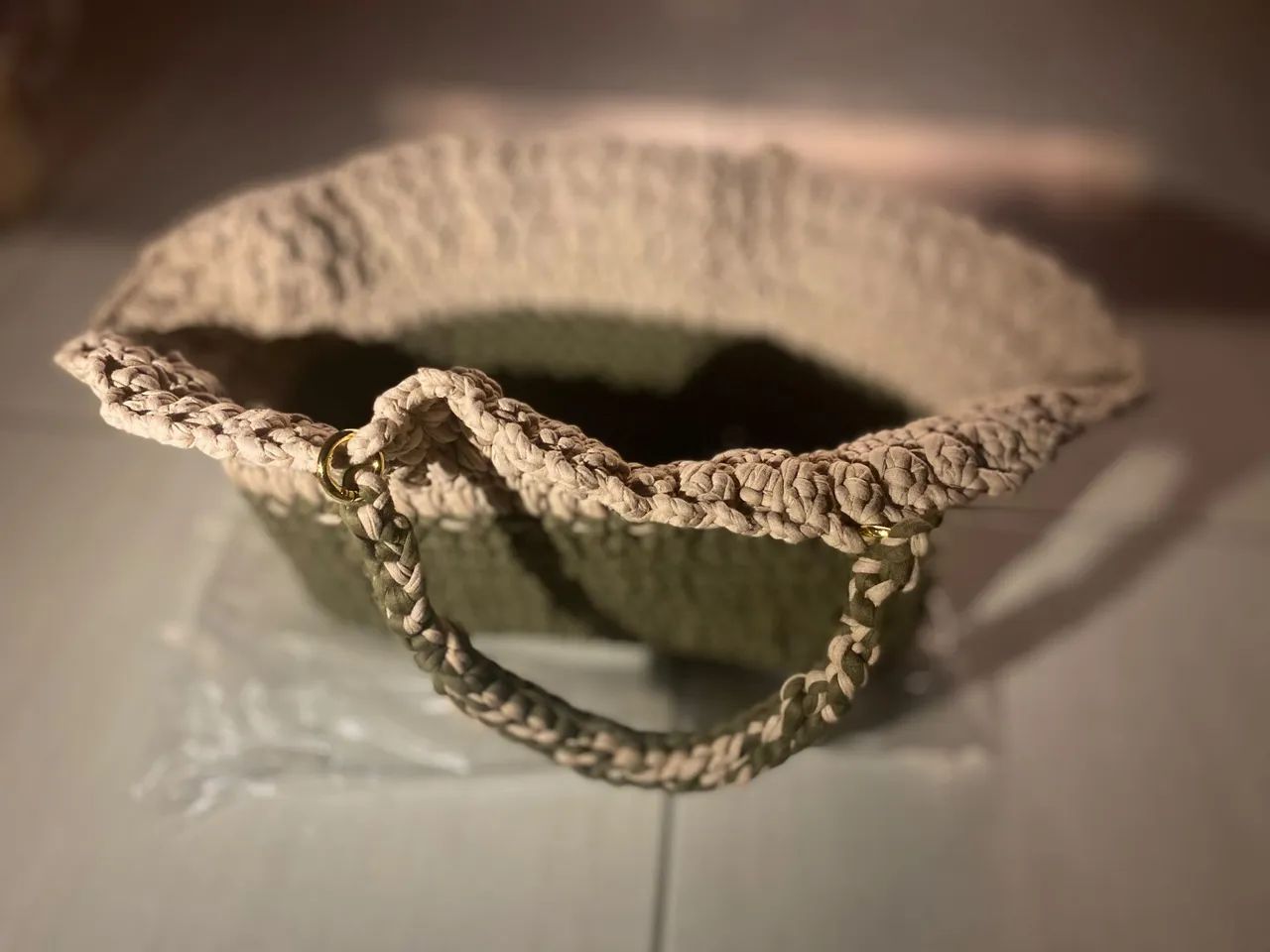 Bolsa de crochê 