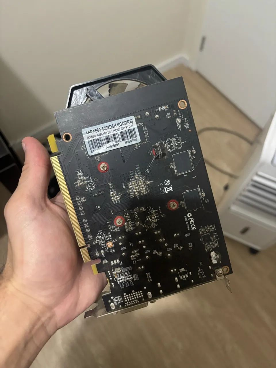 GPU RX 560 4GB (queimada) - Foto 2