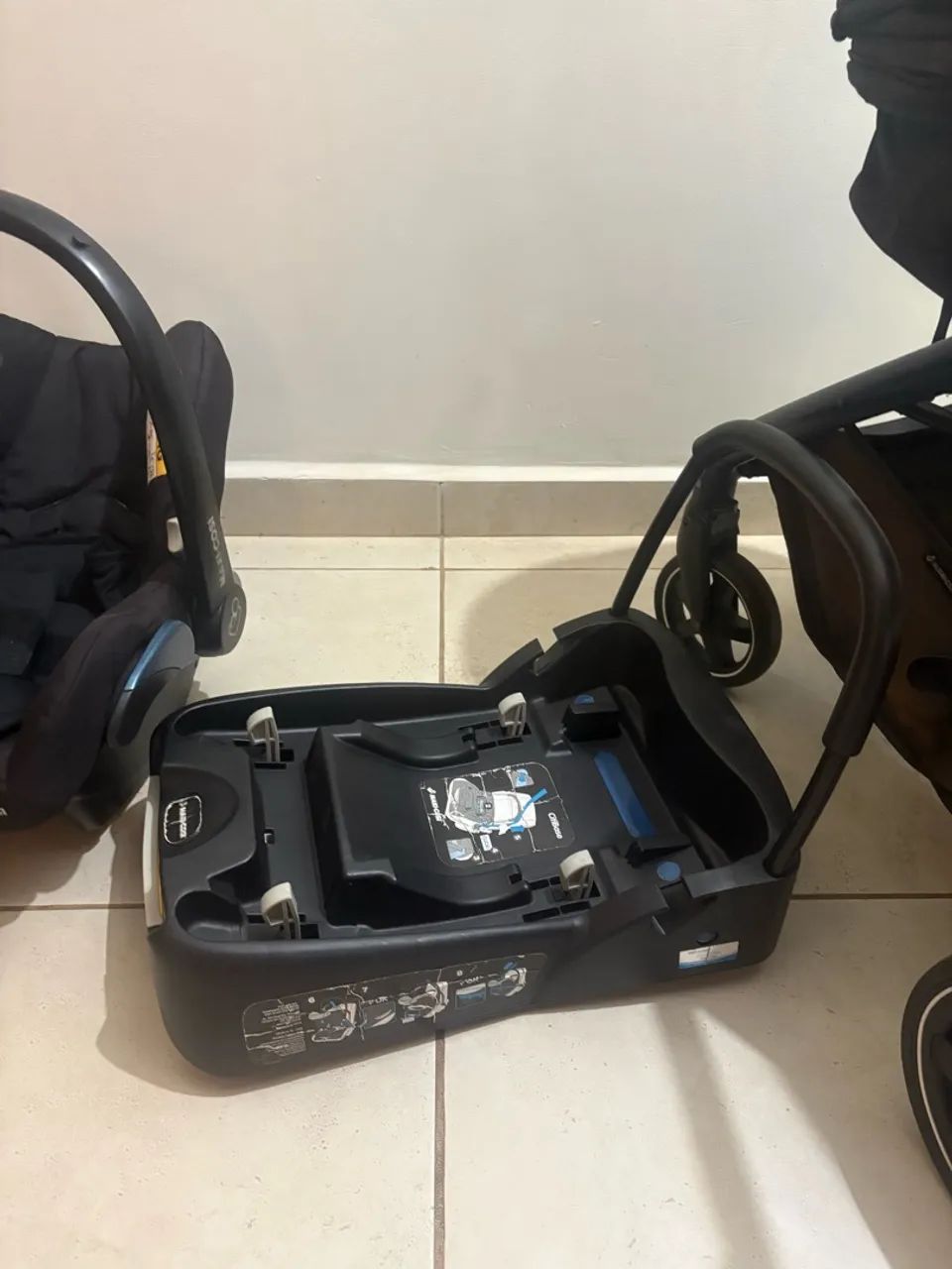  KIT Carrinho de bebê Maxi Cosi - Foto 5