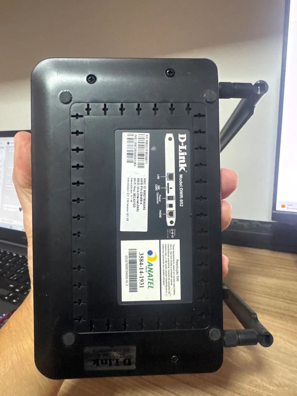Roteador 4G D-Link DWR-952 - funcionando perfeitamente  - Foto 2