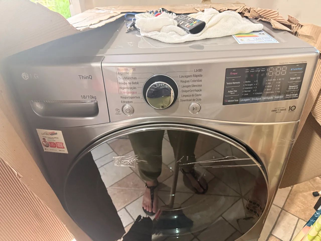 Lava e Seca LG 18KG