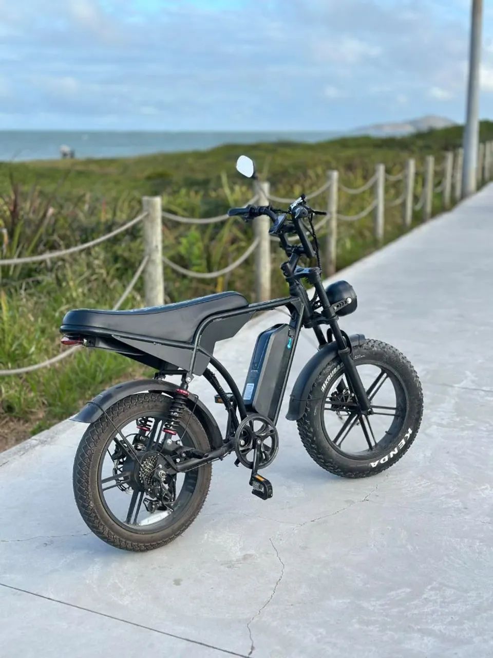 Vendo bike elétrica v8 max - Foto 4