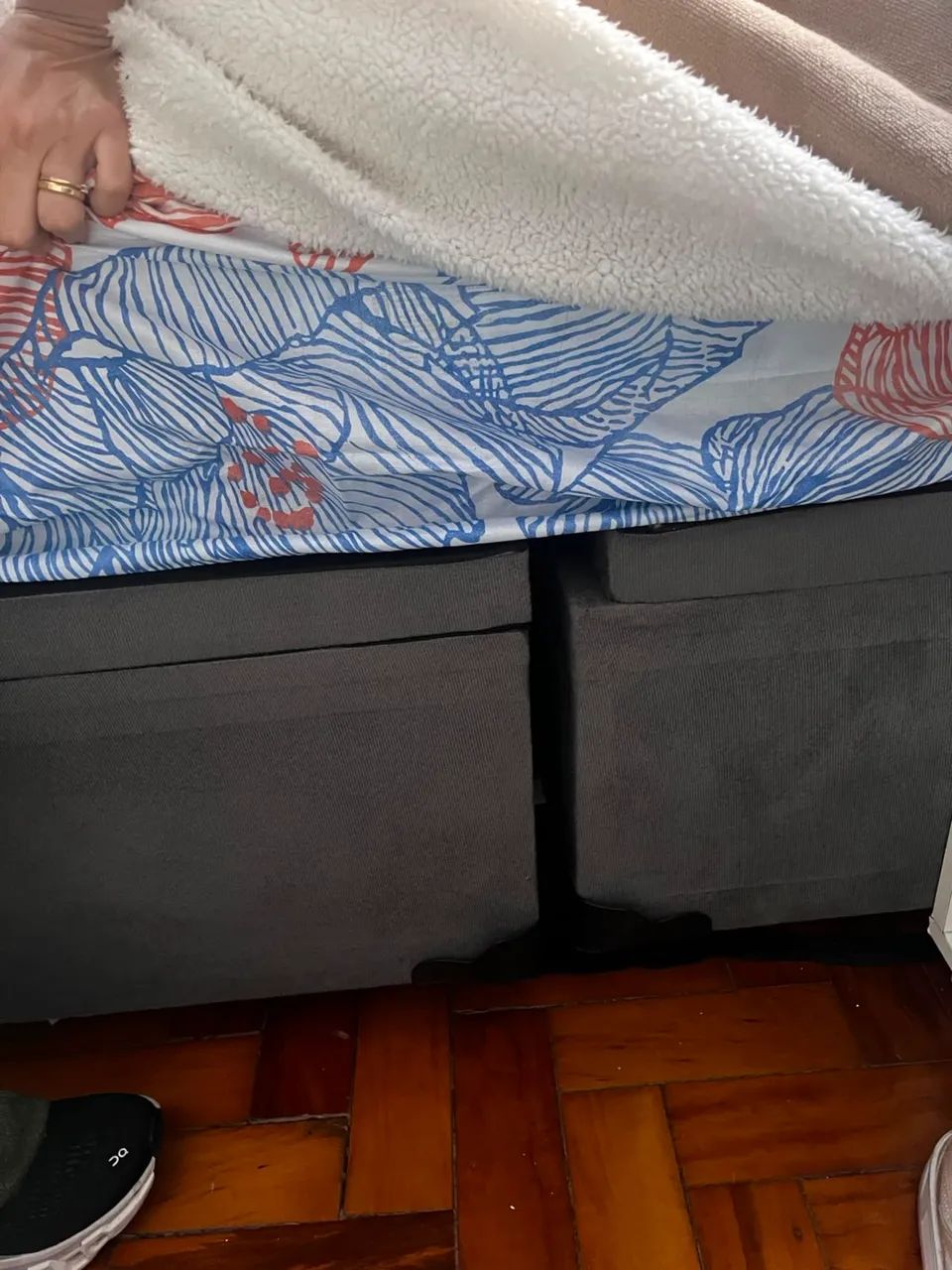 Baú e Colchão + Fogão e estante  - Foto 2