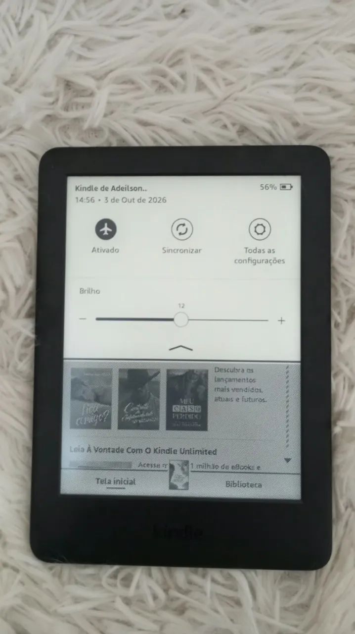 Kindle Amazon 10ª Geração - Impecável + Luz Embutida (Pronto para Ler) - Foto 4